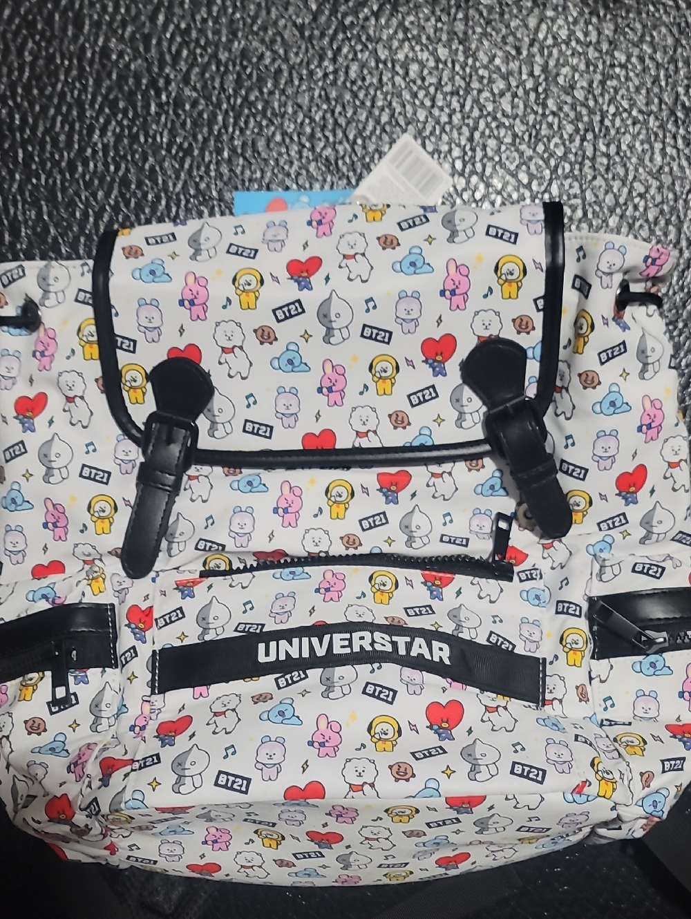 UNIVERSTAR BT21 Koya, RJ, Shooky, Mang, Chimmy, Tata, Cooky, Van Backpack